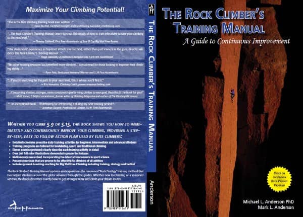 The Rock Climbers Training Manual by Michael L. Anderson